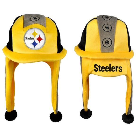 NEW NFL Pittsburgh Steelers Mascot Themed Dangle Hat - Picture 1 of 2